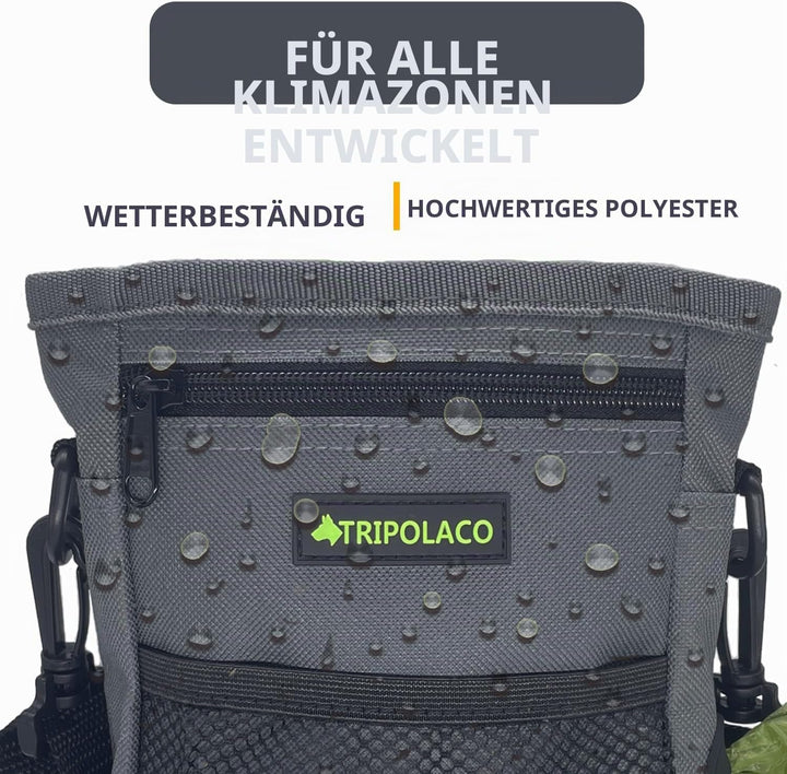 Leckerlitasche für Hunde – Magnetischer Leckerlibeutel für Hunde mit Mehreren Taschen, Kotbeutelspen