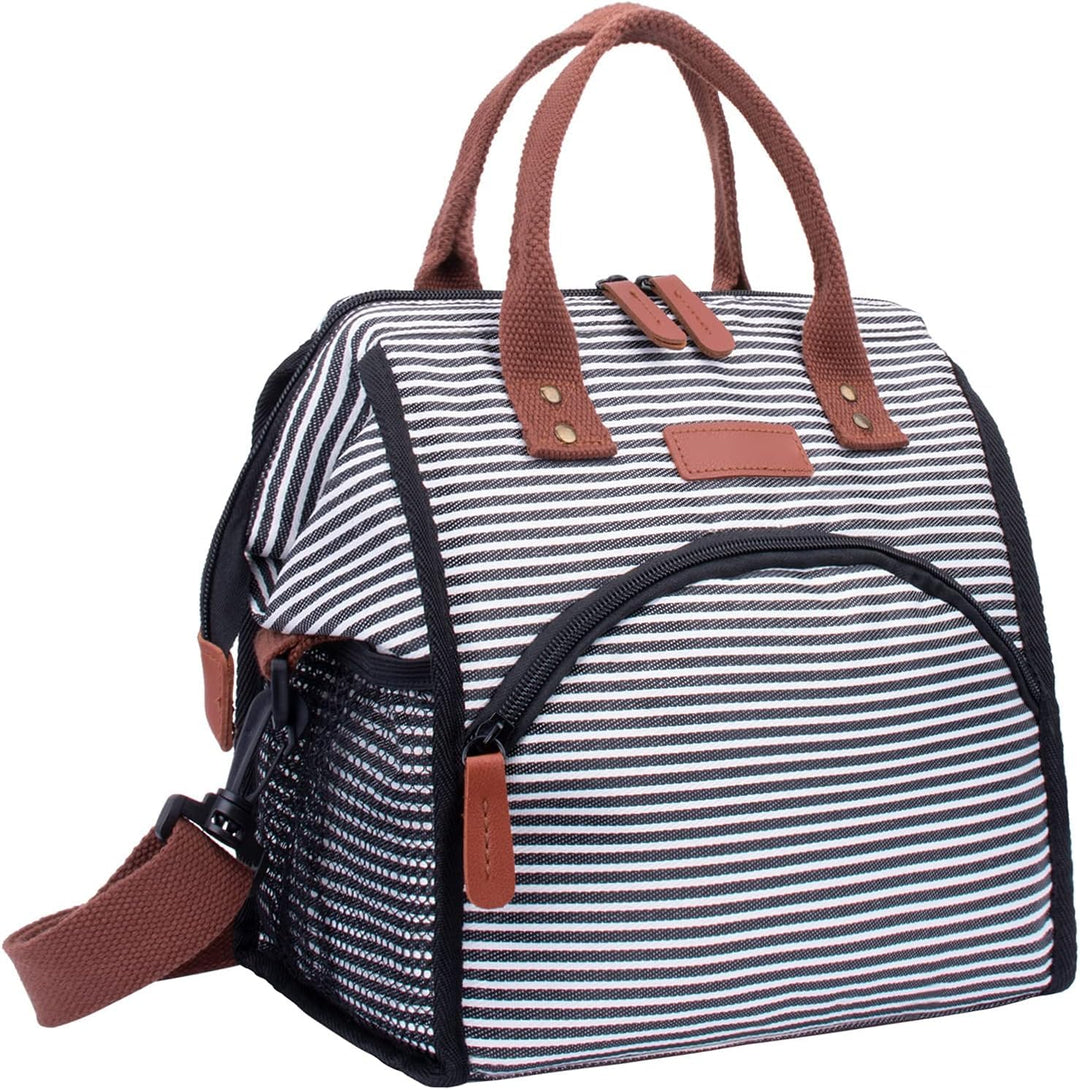 Kühltasche Damen Kühlbox Lunchtasche Wasserdicht und Auslaufsicher, Cooler Bag Faltbar Isoliertasche