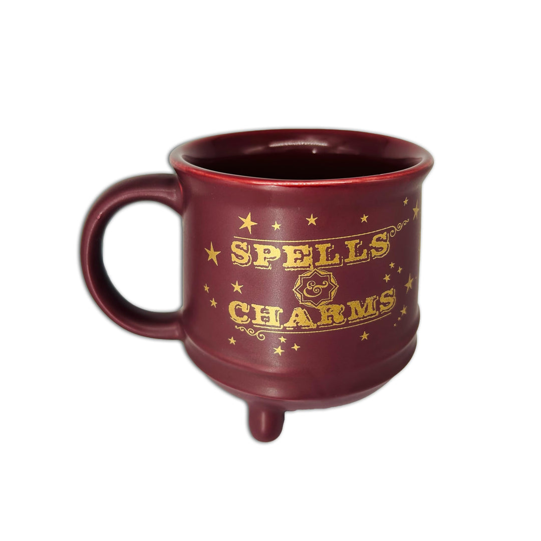 Harry Potter Kessel 3D - Spells and Charms Unisex Tasse rot Keramik Fan-Merch, Filme Standard Rot, S