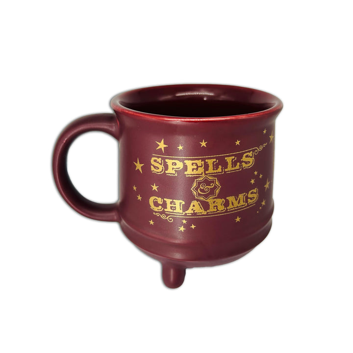 Harry Potter Kessel 3D - Spells and Charms Unisex Tasse rot Keramik Fan-Merch, Filme Standard Rot, S
