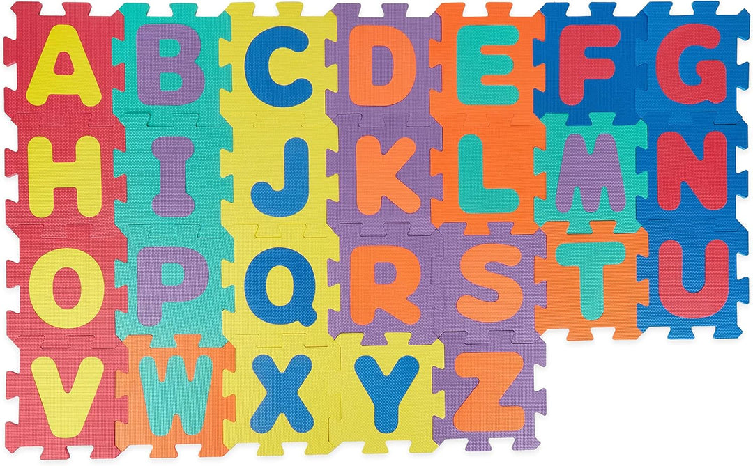 Bieco Puzzlematte, 60 TLG. | Spielmatte Baby | XXL Puzzle Kinder | Krabbeldecke Baby Spielmatte Kind