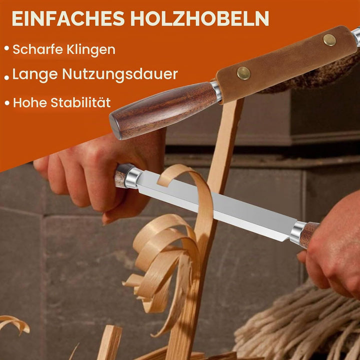 SK5 14.5cm Zugmesser mit Lederscheide gerade Rasur Holzschnitzerei Werkzeuge Holzbearbeitung Handwer