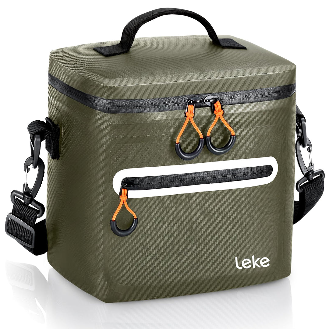 Lekesky 12/20L Verstärkter Isolierter Kühltasche – Tragbarer Kühltasche, Wasserdichter &amp; Undichtheit