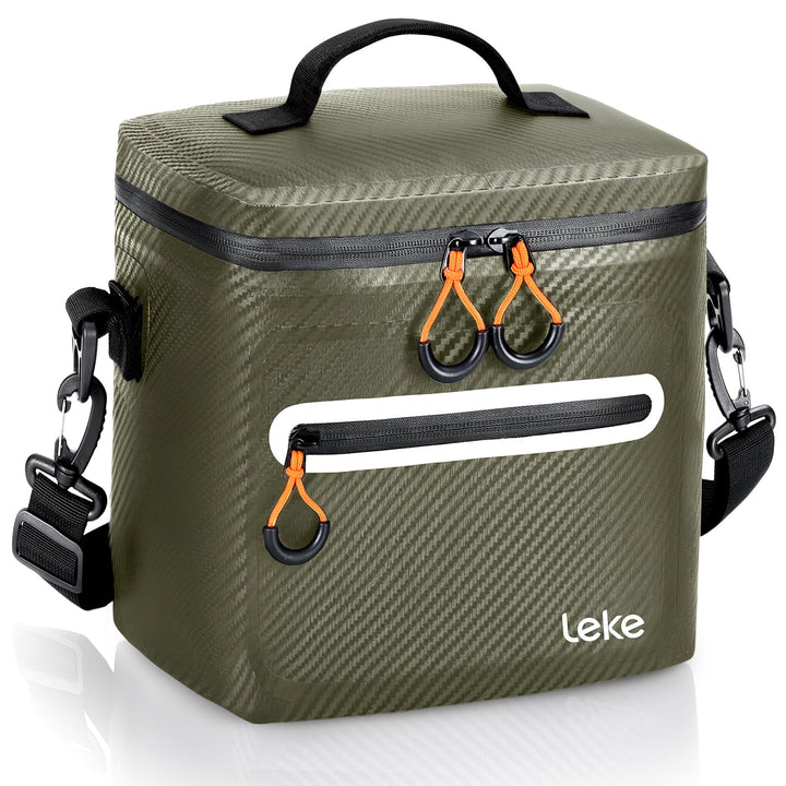 Lekesky 12/20L Verstärkter Isolierter Kühltasche – Tragbarer Kühltasche, Wasserdichter &amp; Undichtheit