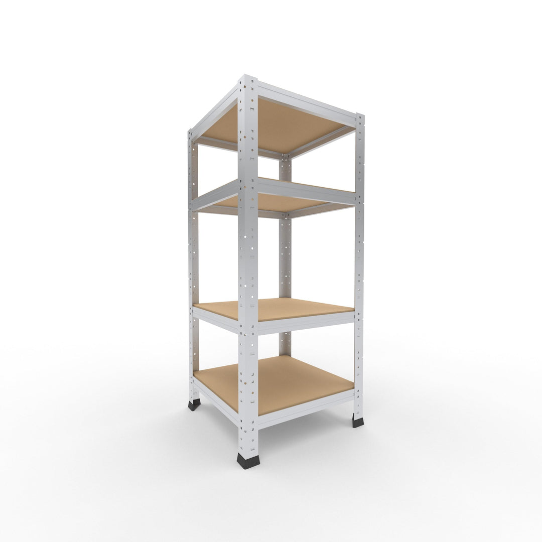 shelfplaza® 100x45x45cm Home Schwerlastregal verzinkt/Metallregal mit 4 Böden/Kellerregal Metall, Ga