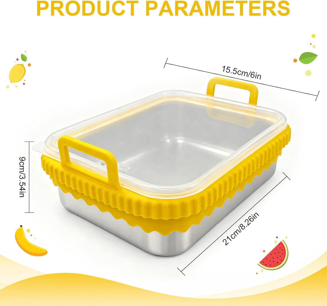 Auflaufform Airfryer für COSORI Heissluftfritteuse 2 Kammern/Ninja Heissluftfritteuse AF400EU/DZ400E