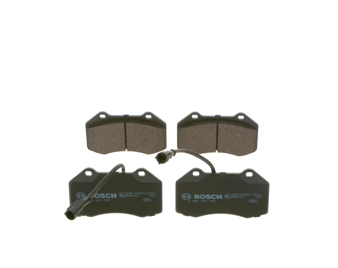 Bosch BP1891 Bremsbeläge - Vorderachse - ECE-R90 Zertifizierung - vier Bremsbeläge pro Set