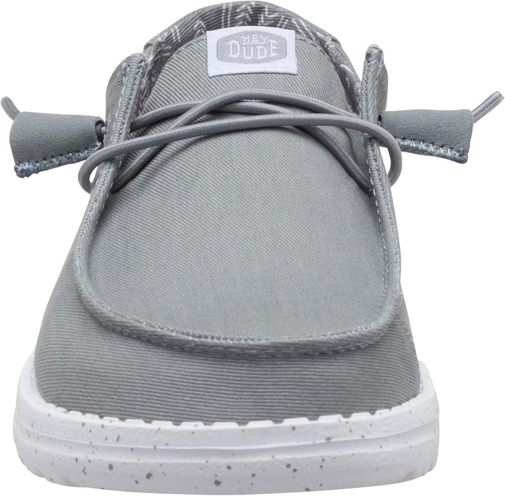 HEYDUDE - Wally Sox Stitch Herren - Slip on Schuhe - Herren Loafers, Black White 39 EU Grau, 39 EU G