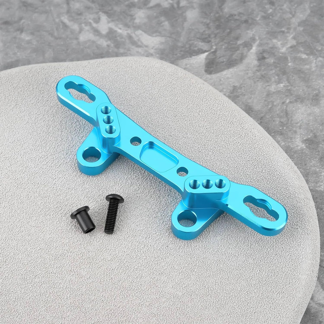 EMSea 2 St¨¹cke Aluminium Legierung Shock Tower Montieren Vorne Hinten Kompatibel mit T-AMIYAs TT02