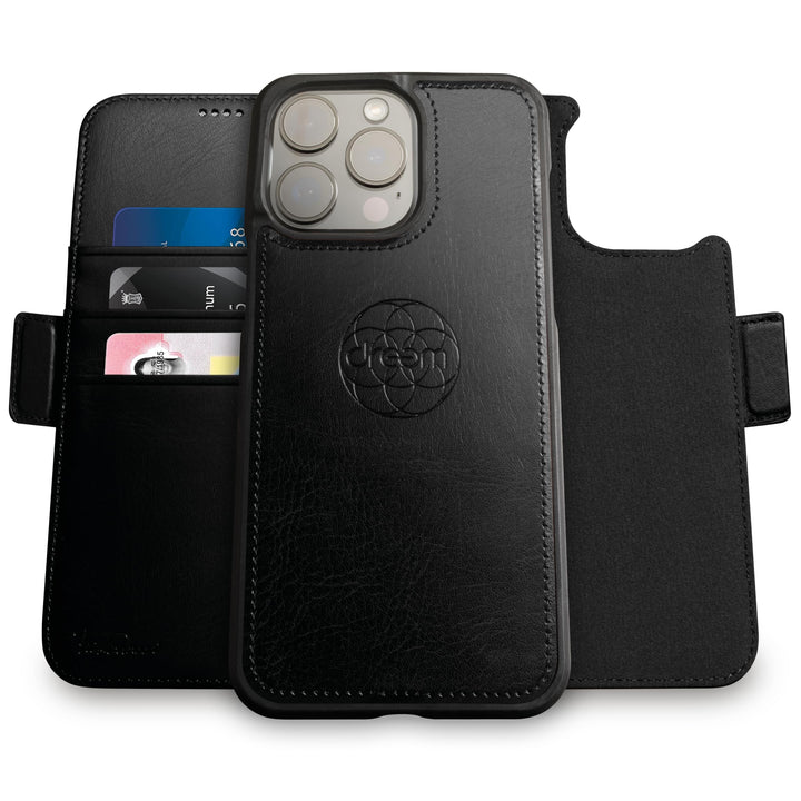 Dreem Fibonacci iPhone 14 Pro Geldbörsen-Hülle / 2-in-1 Stossfestes MagSafe Case und abnehmbares Lux