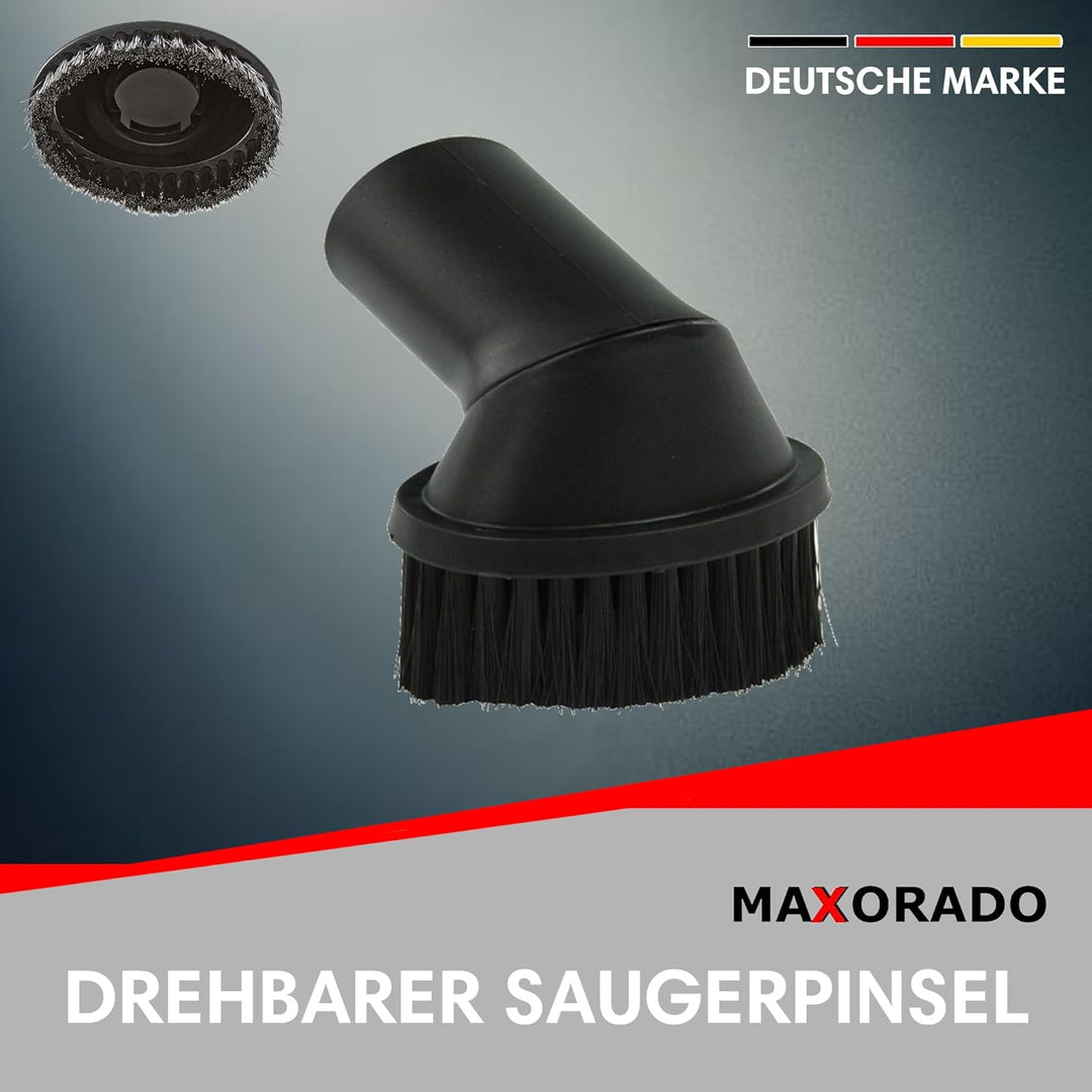 35mm Staubsaugerrohr + Kombidüse + Staubpinsel + Parkettdüse passend für Starmix Staubsauger Industr