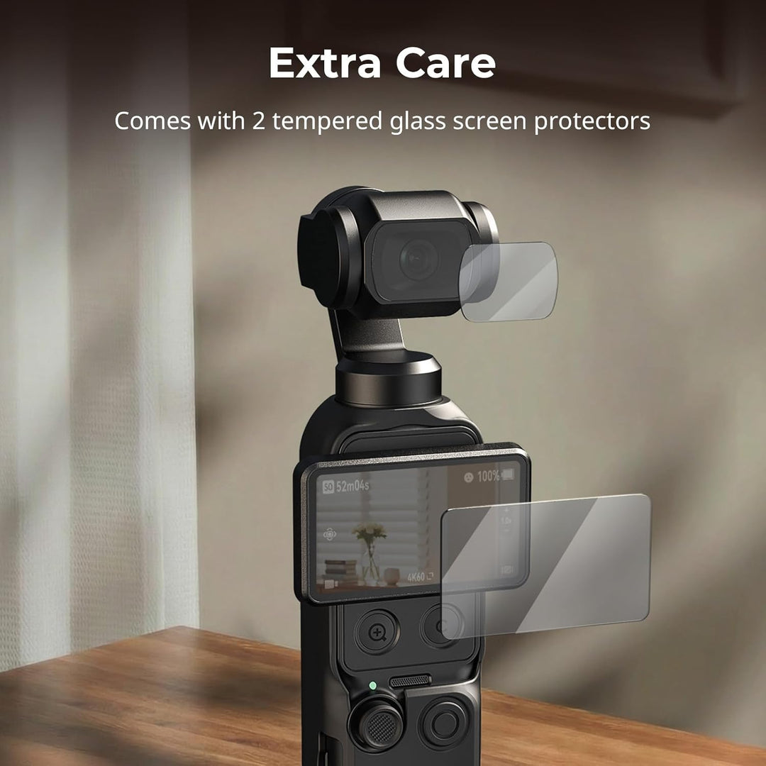 SMALLRIG Silikon-Schutzhülle für DJI Osmo Pocket 4, modularer Rundumschutz, Weiches Silikonmaterial,
