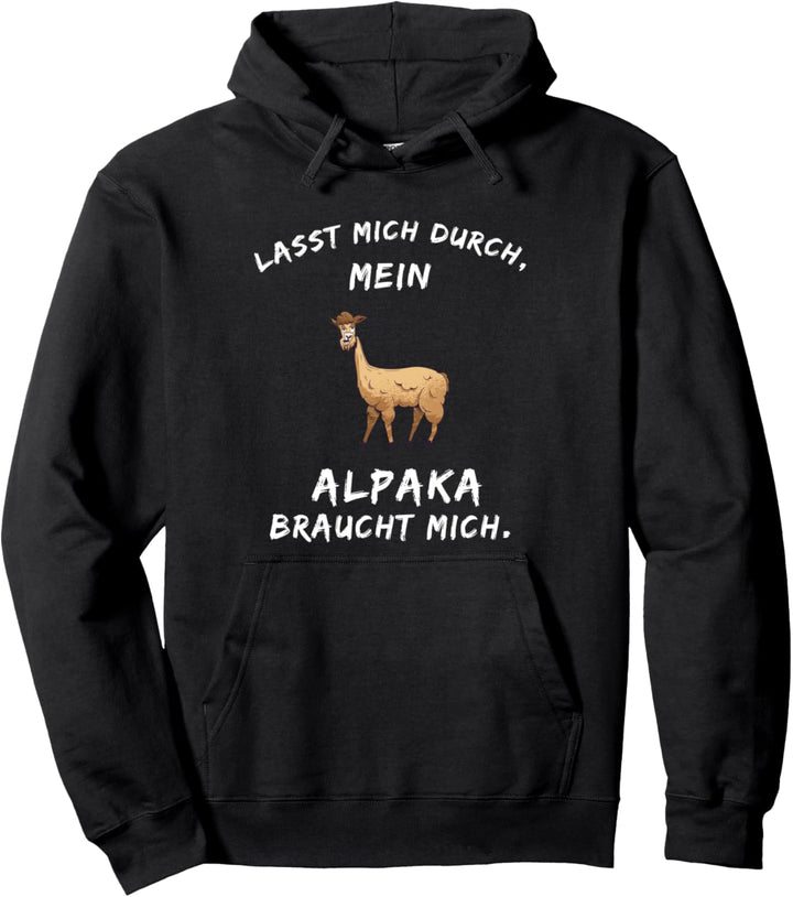 Lustiges Alpaka Outfit Spruch Bild Alpaca Pako Kamel Lama Pullover Hoodie