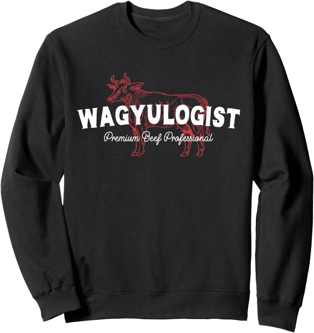 Wagyulogist Wagyu Rind BBQ Grillmeister Japan Steak Grillen Sweatshirt