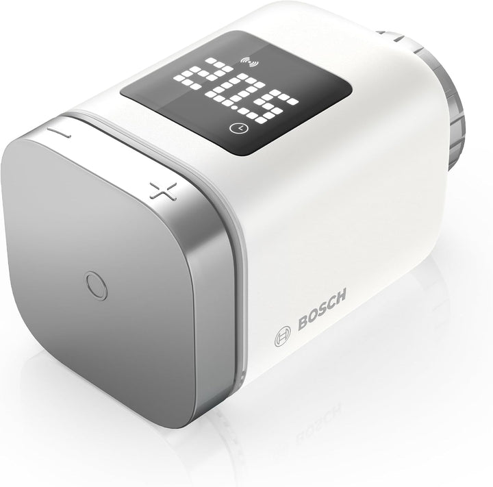 Bosch Smart Home Heizkörperthermostat II [+M], smartes Thermostat, Flexible Nutzung im Bosch Smart H