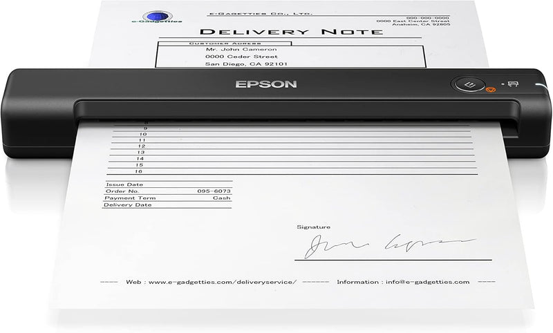 Epson Workforce ES-50, tragbarer A4 Dokumentenscanner mit hoher Scangeschwindigkeit, Scanner für hoc