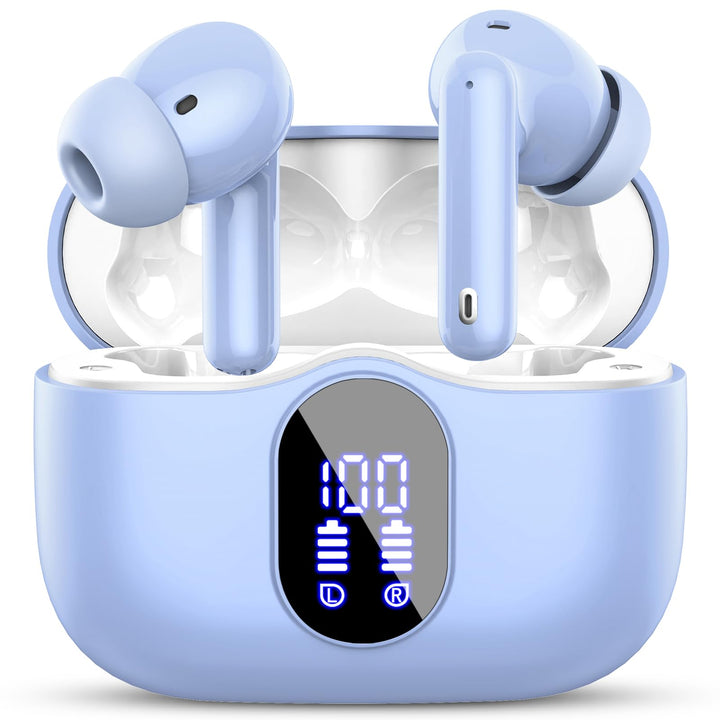 Btootos Bluetooth Kopfhörer, Kopfhörer Kabellos Bluetooth 5.4 Sport In Ear Kopfhörer mit 4 Mikrofon,