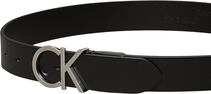 Calvin Klein Damen Gürtel 75 Schwarz, 75 Schwarz