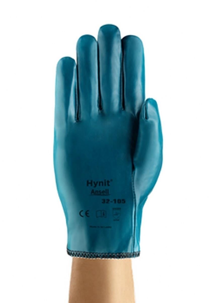 Ansell Hynit 32-105 Arbeitshandschuhe, Ölabweisender Mehrzweckhandschuhe, Flüssigkeitsabweisende Imp