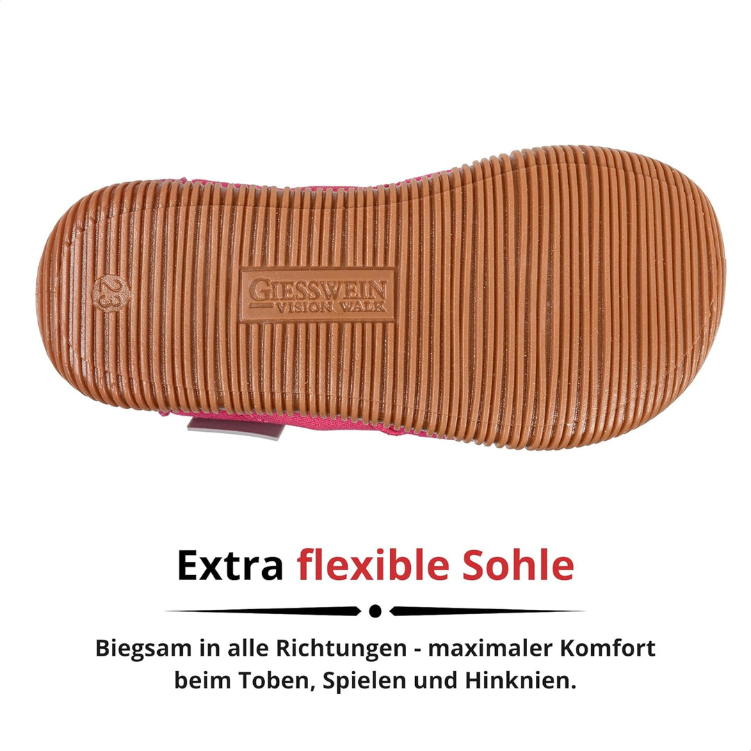 GIESSWEIN Unisex Kinder Söll-Slim Fit Flache Hausschuhe 28 EU Purpur, 28 EU Purpur