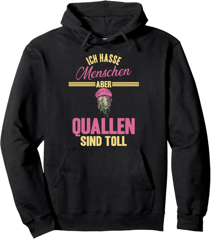 Aquaristik Qualle Quallen Pullover Hoodie