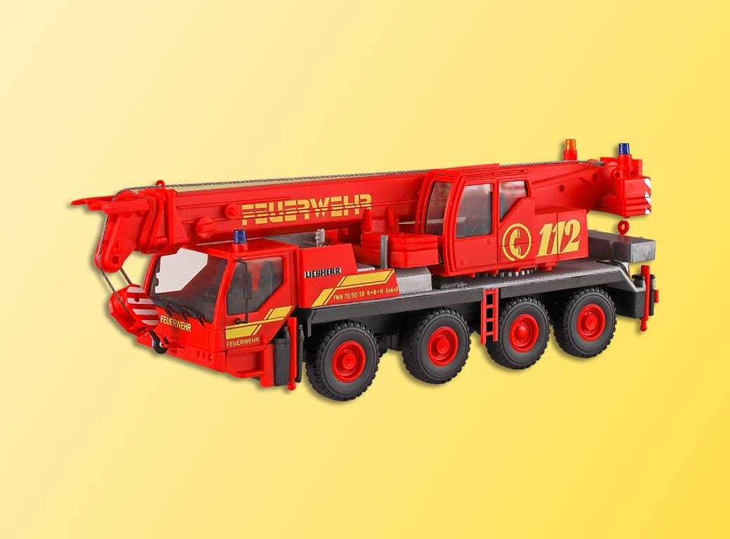 Viessmann 13041 - H0 Feuerwehr Kranwagen Liebherr LTM 1050/4