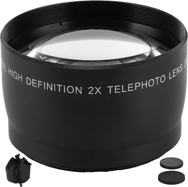 Mm-Objektiv, Lumix-Kamera Fz82 55-Mm-Objektiv, Lumix-Kamera Fz82 55-Mm-Objektiv2X-Teleobjektiv mit O