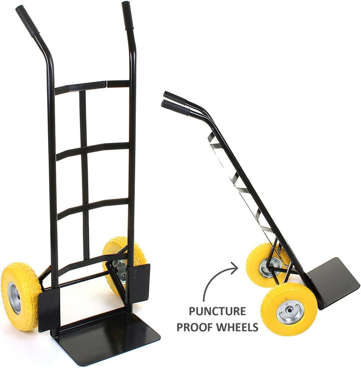 5,1 x 25,4 cm Sackkarre Garten Trolley Warenkorb Schubkarre Rad Vollgummi Reifen Gelb