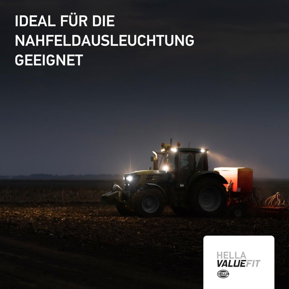 HELLA - LED-Arbeitsscheinwerfer - Valuefit TS1700 - 12/24V - 1700lm - geschraubt/Anbau - schwenkbare