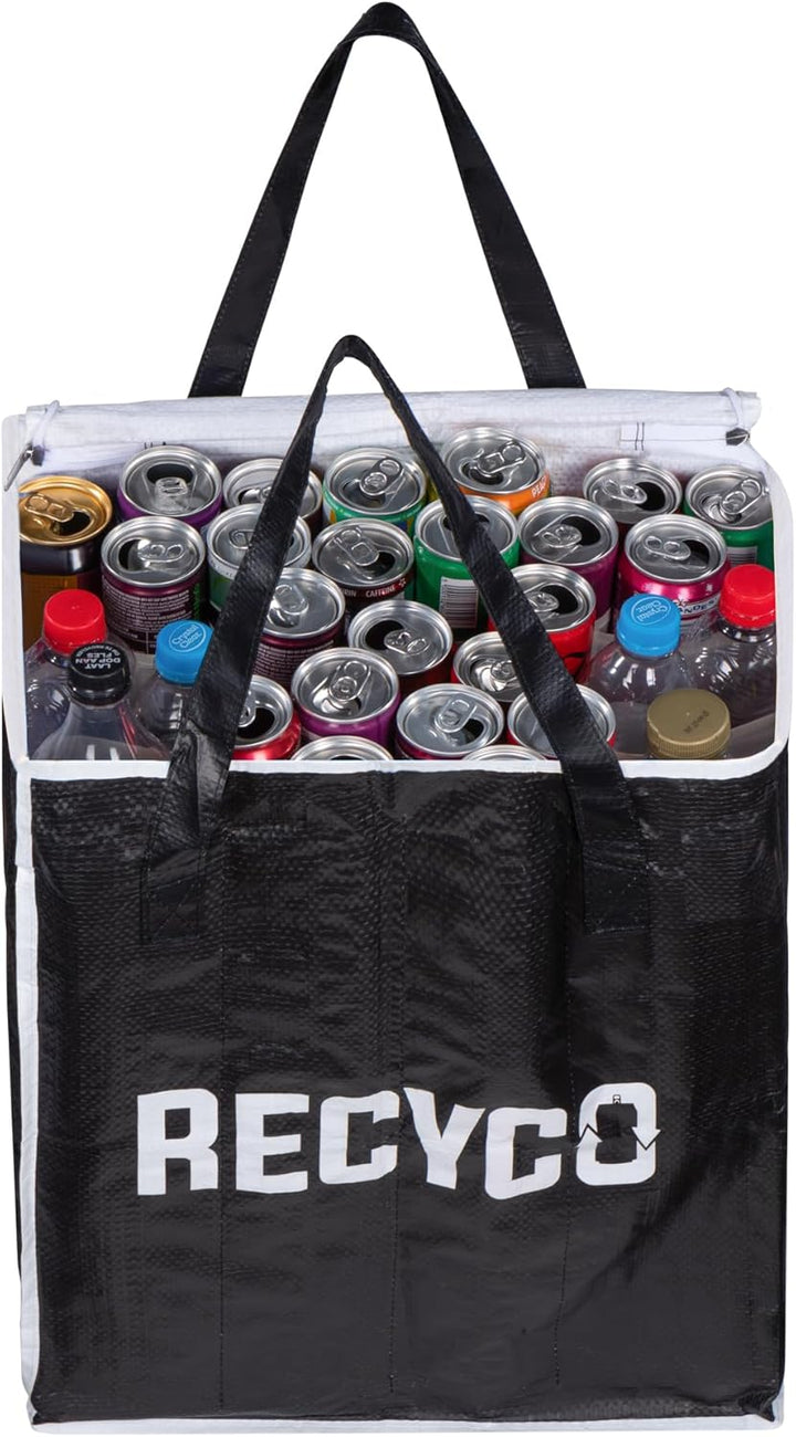 Recyco Pfandflaschen Sammelbehälter – Flaschensammler Leergut – Pfandsammler – Pfandbox – Leergut Sa
