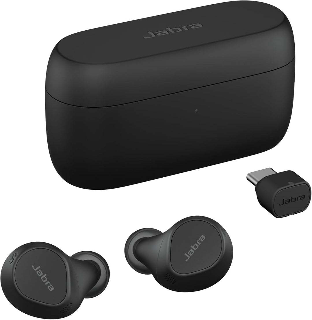 Jabra Evolve2 Buds True Wireless Bluetooth mit aktiver Geräuschunterdrückung (ANC), Jabra MultiSenso