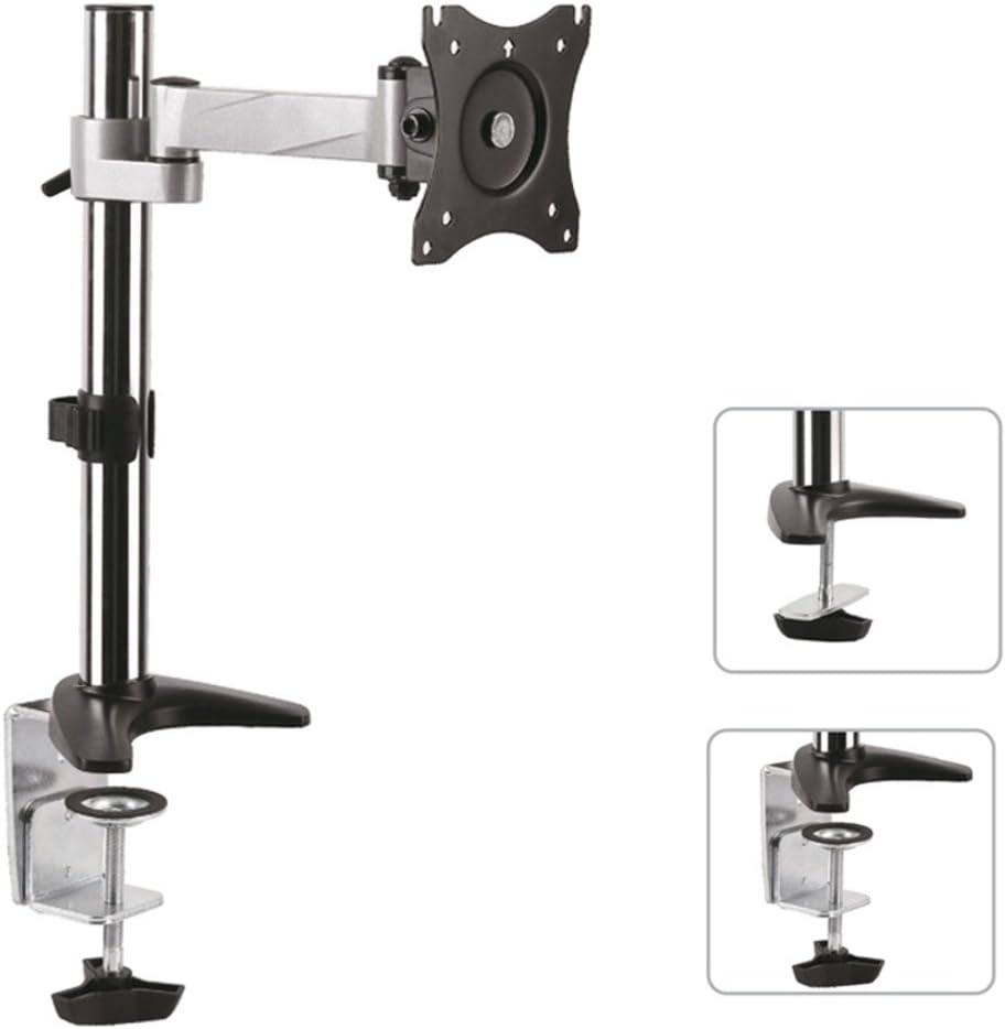 Maclean MC-717 Tischhalterung TV Monitor Halterung Halter Ständer Monitorarm 13"-27" 8 kg VESA 75x75