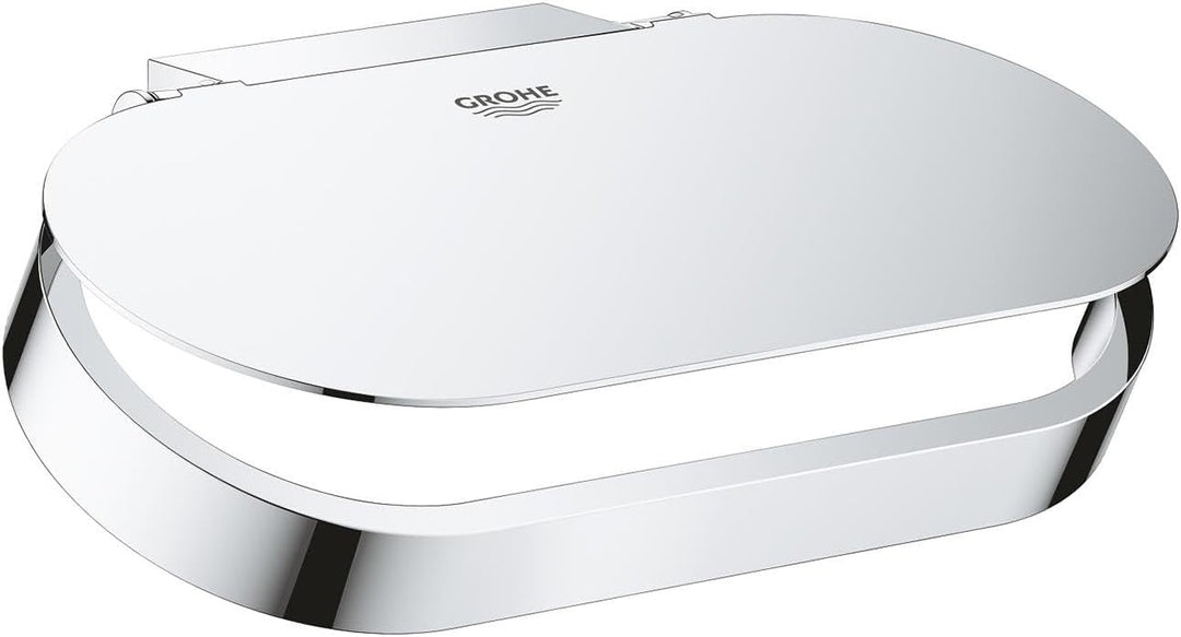 Grohe 41069000 Selection | Accessoires-Toilettenbürstengarnitur | Chrom | 41076000 Chrom WC-Papierha