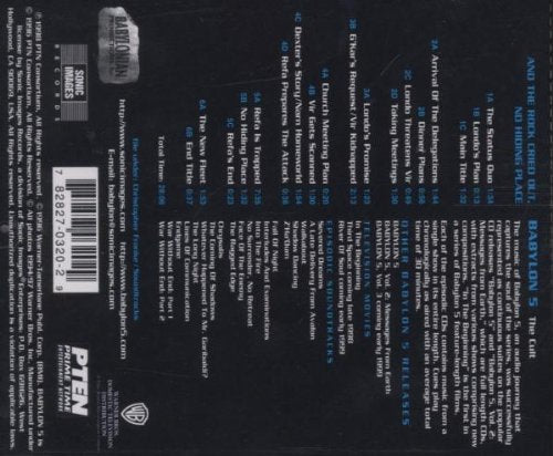Babylon 5: And The Rock Cried Out, No Hiding Place, Audio-CD