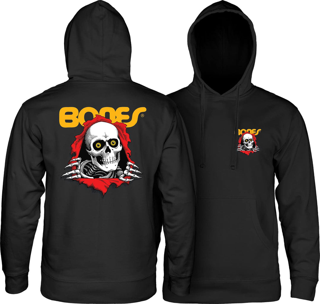 Powell - Peralta Ripper Kapuzenpullover, mittelschwer Schwarz M, Schwarz M
