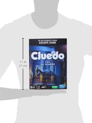 Cluedo Theft at the Museum - Ermittlungsspiel im Escape Game-Stil - kooperatives Familien-Brettspiel