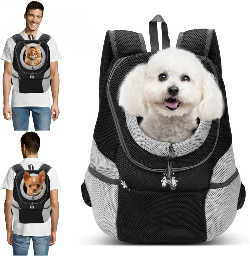 PETCUTE Hunderucksack Rucksack für Haustier Haustiertragetasche Rucksack Haustier Tasche für Hunde A