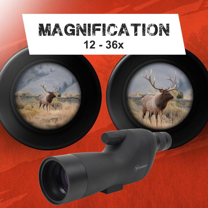 Firefield SE Spotting Scope and Tripod 12-36x50SE Firefield 12-36x50SE Spotting Scope Kit, 12-36x50S
