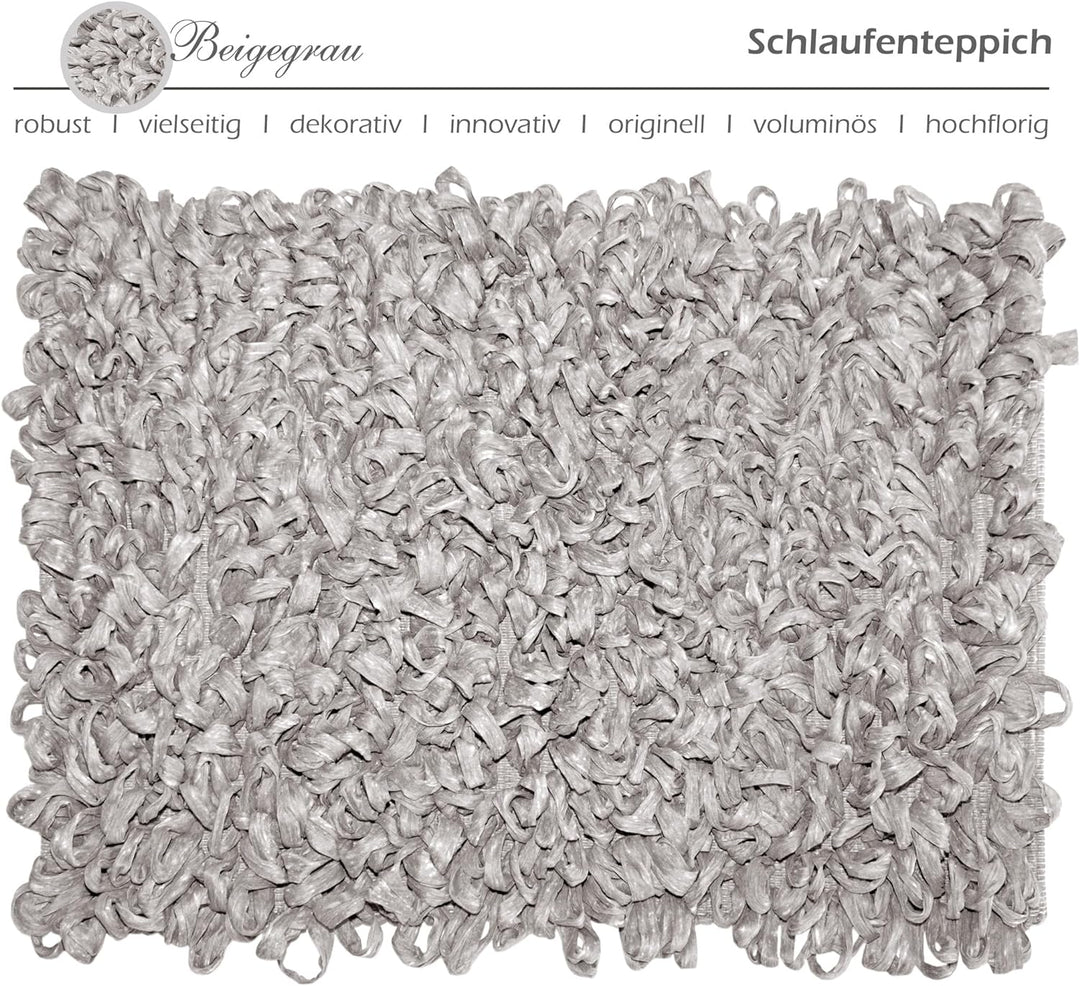 Lashuma Badematte Beige – Grau, weicher Badewannenteppich 50x70 cm 50x70 cm Beigebraun, 50x70 cm Bei