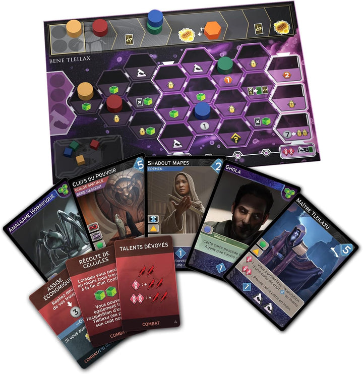 Dune Imperium (Erweiterung: Unsterblichkeit) - Gesellschaftsspiel - französische Version