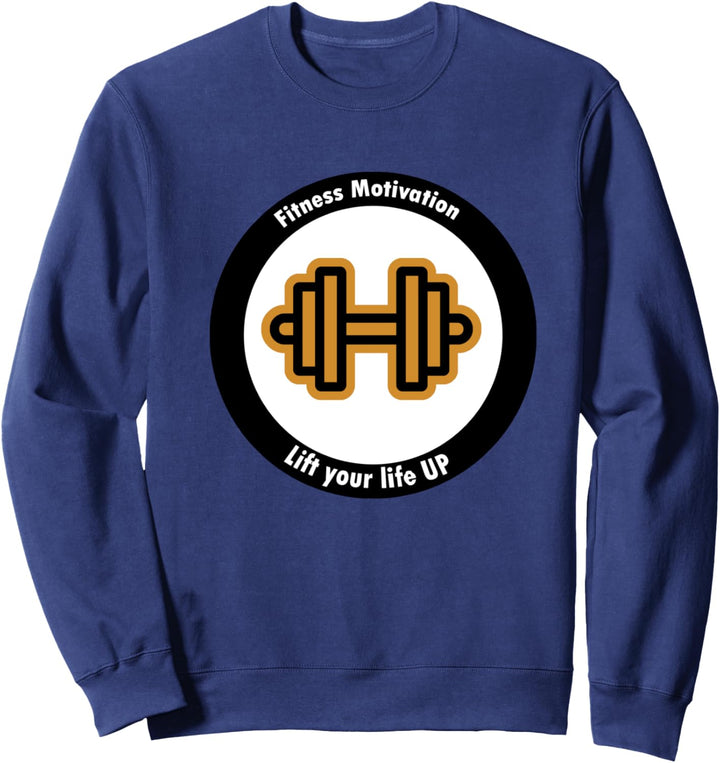 Fitness Motivation Hantel Sweatshirt