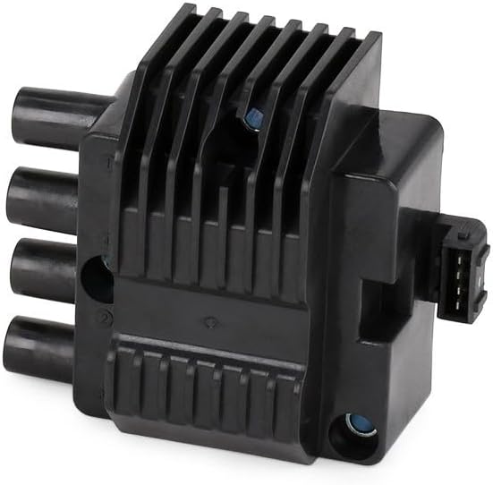 HELLA 5DA 193 175-651 Zündspule - 12V - 4-polig - Blockzündspule - geschraubt