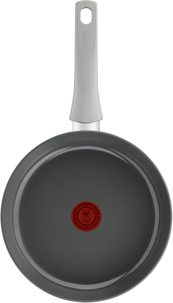 Tefal C42704 Renew On Bratpfanne 24 cm | Keramikversiegelung | umweltfreundlich recycelt | Thermo-Si