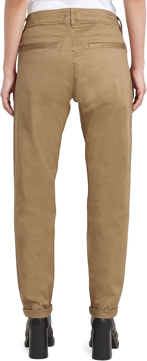 G-STAR Damen Kate Boyfriend Chino 23W / 28L Beige (Safari D25257-c105-b444), 23W / 28L Beige (Safari