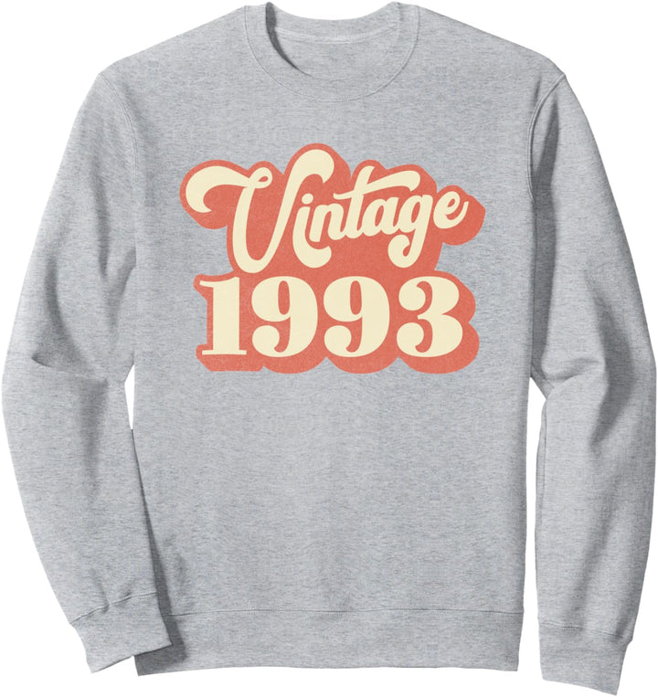 Vintage 1993 27 Jahre alt Geschenke 27. Geburtstag Sweatshirt