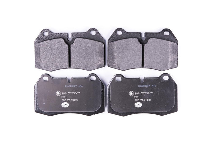 HELLA PAGID 8DB 355 018-211 Bremsbelagsatz - T5091 - Dicke/Stärke: 18mm - Bremssystem: Brembo - für