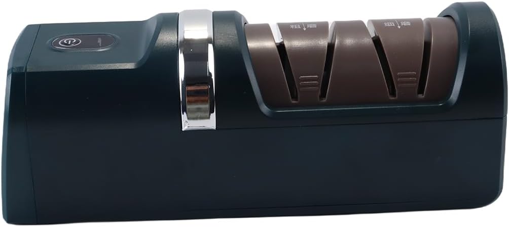 Riven Elektrischer Messerschärfer, Elektrischer Messerschärfer Zum Schnellen Polieren Für Haushalt,