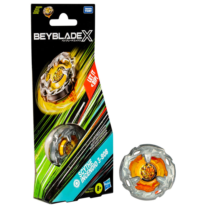 Beyblade X Booster Single Pack HSG0285 Scythe Incendio 3-80B