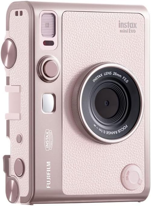 FUJIFILM instax mini Evo™ hybride Sofortbildkamera, Gentle Rose Gentle Rose instax mini Evo™, Gentle