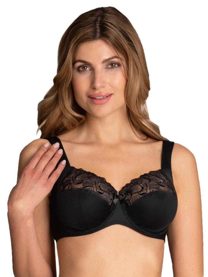 Anita Komfort-BH mit Bügel 5822 75B Schwarz, 75B Schwarz